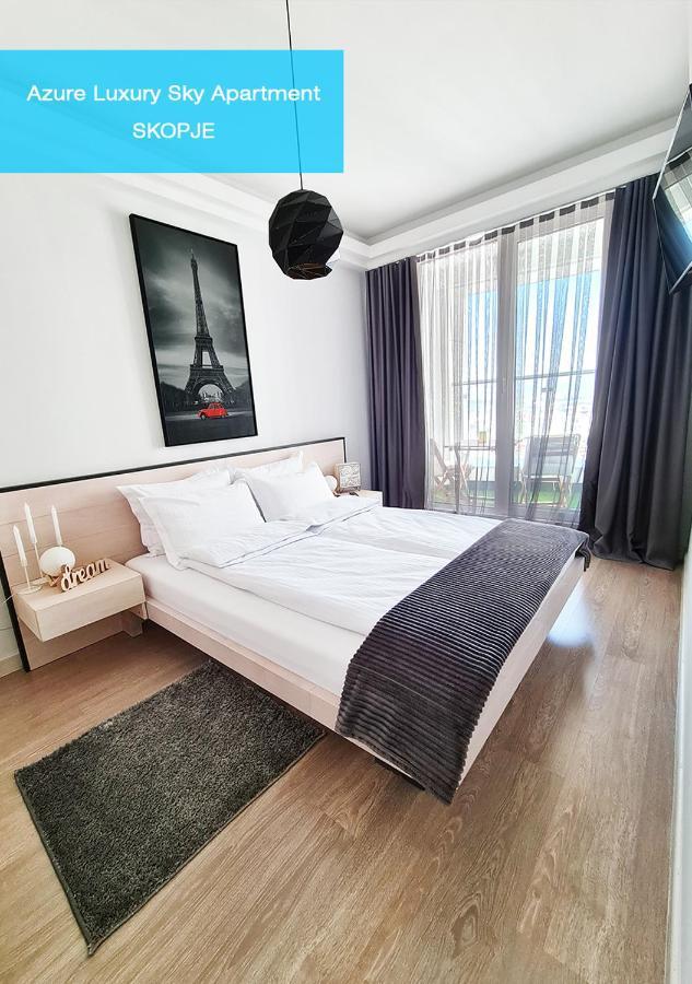 Azure Luxury Sky Apartment Skopje Eksteriør billede