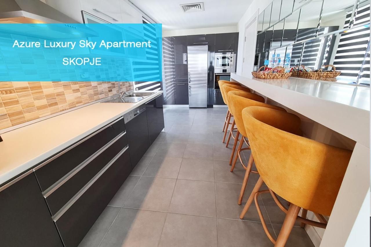 Azure Luxury Sky Apartment Skopje Eksteriør billede