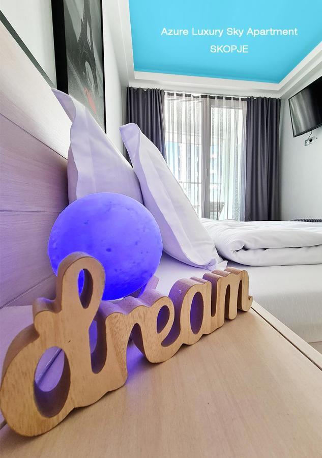 Azure Luxury Sky Apartment Skopje Eksteriør billede