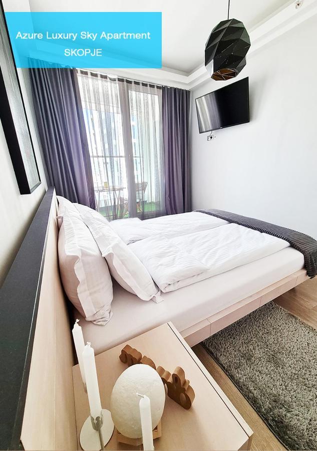Azure Luxury Sky Apartment Skopje Eksteriør billede