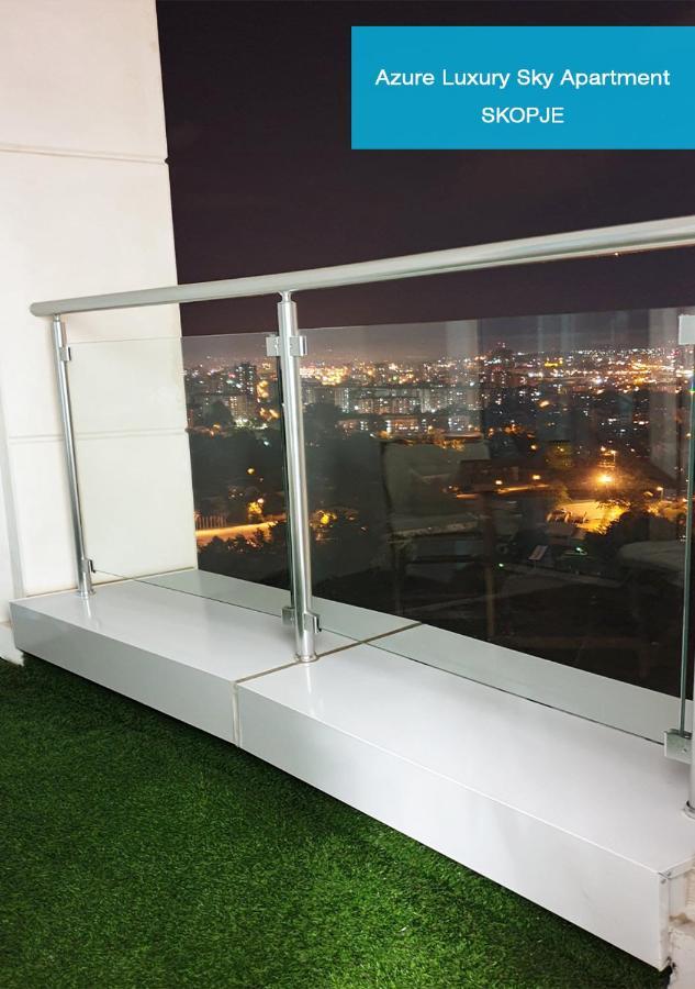 Azure Luxury Sky Apartment Skopje Eksteriør billede