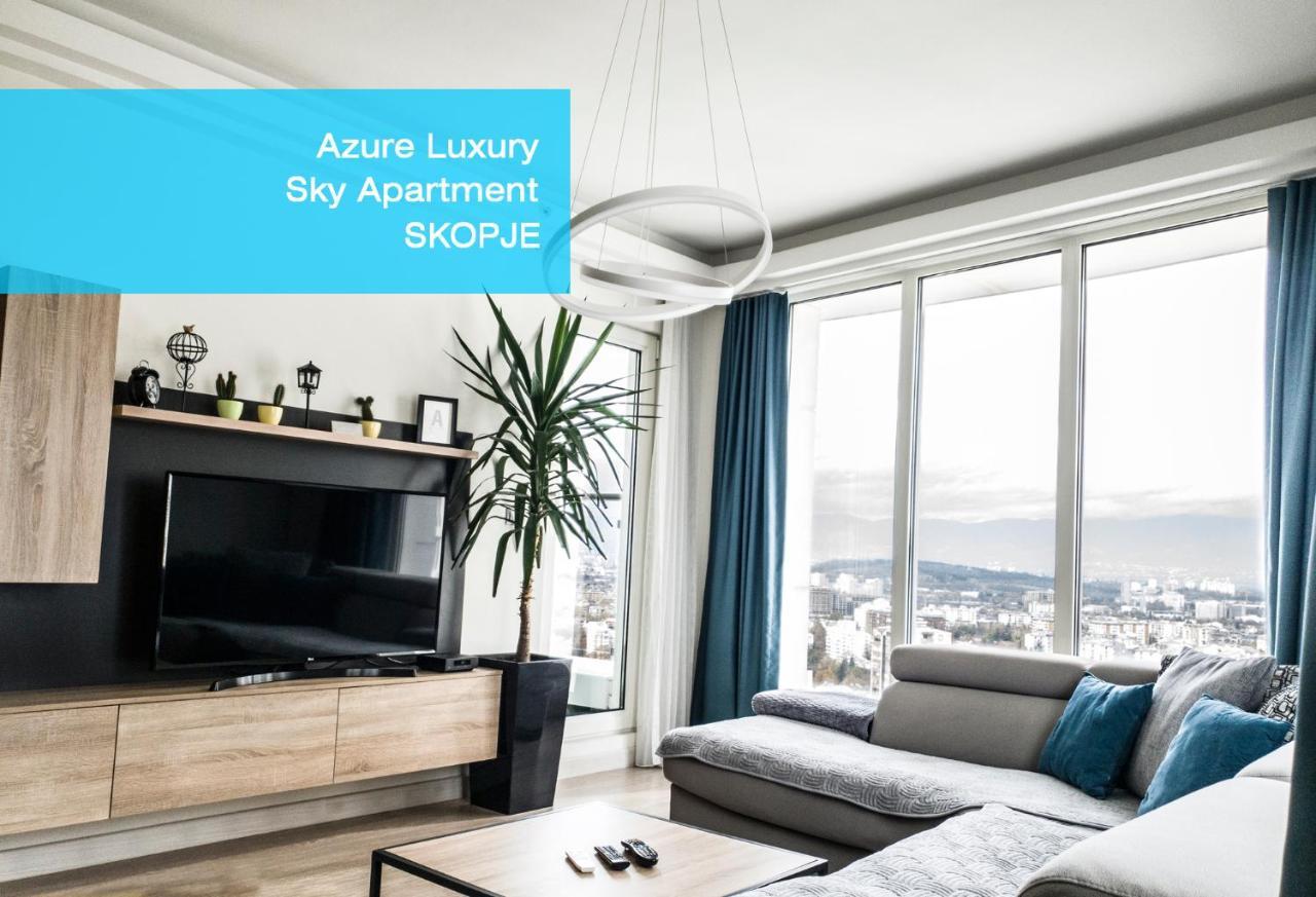 Azure Luxury Sky Apartment Skopje Eksteriør billede