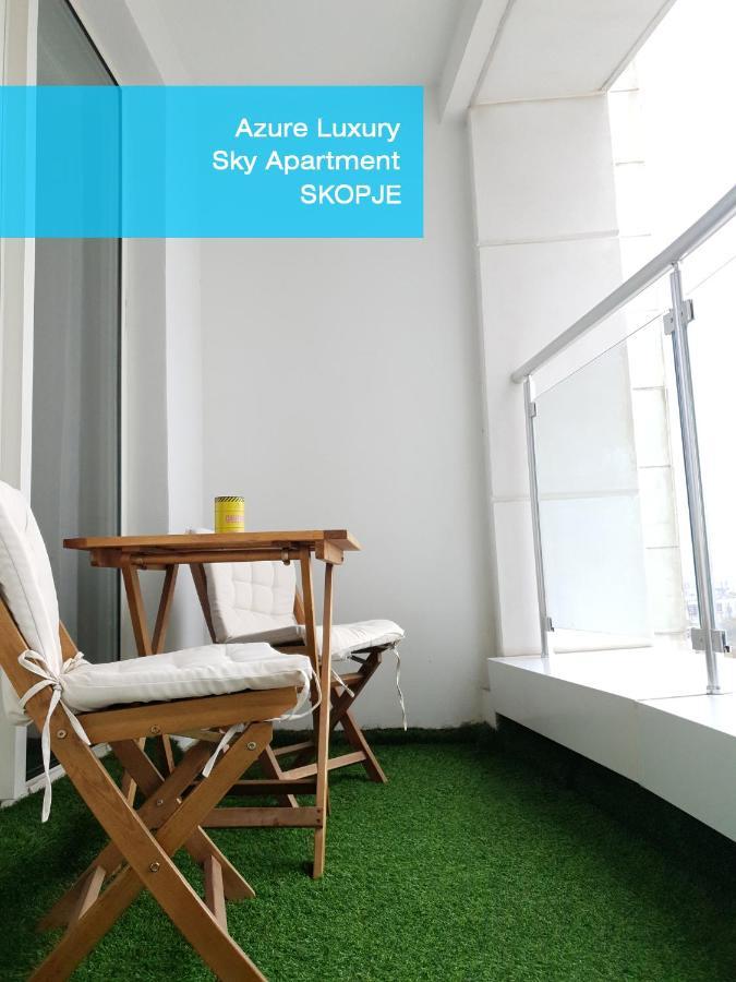 Azure Luxury Sky Apartment Skopje Eksteriør billede