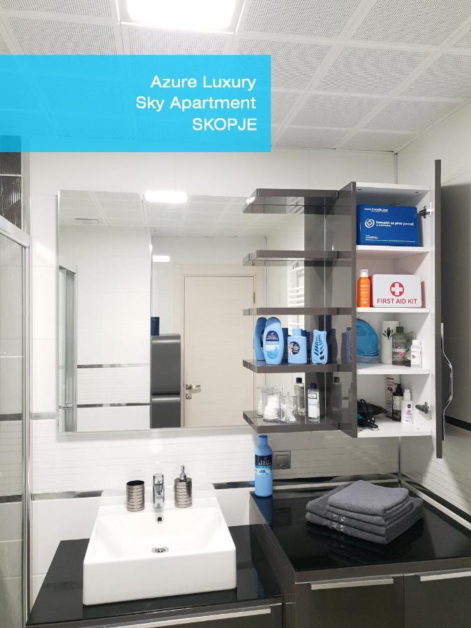 Azure Luxury Sky Apartment Skopje Eksteriør billede
