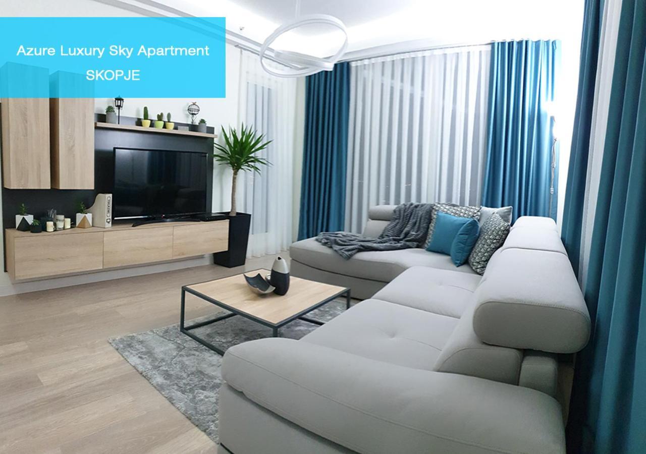 Azure Luxury Sky Apartment Skopje Eksteriør billede