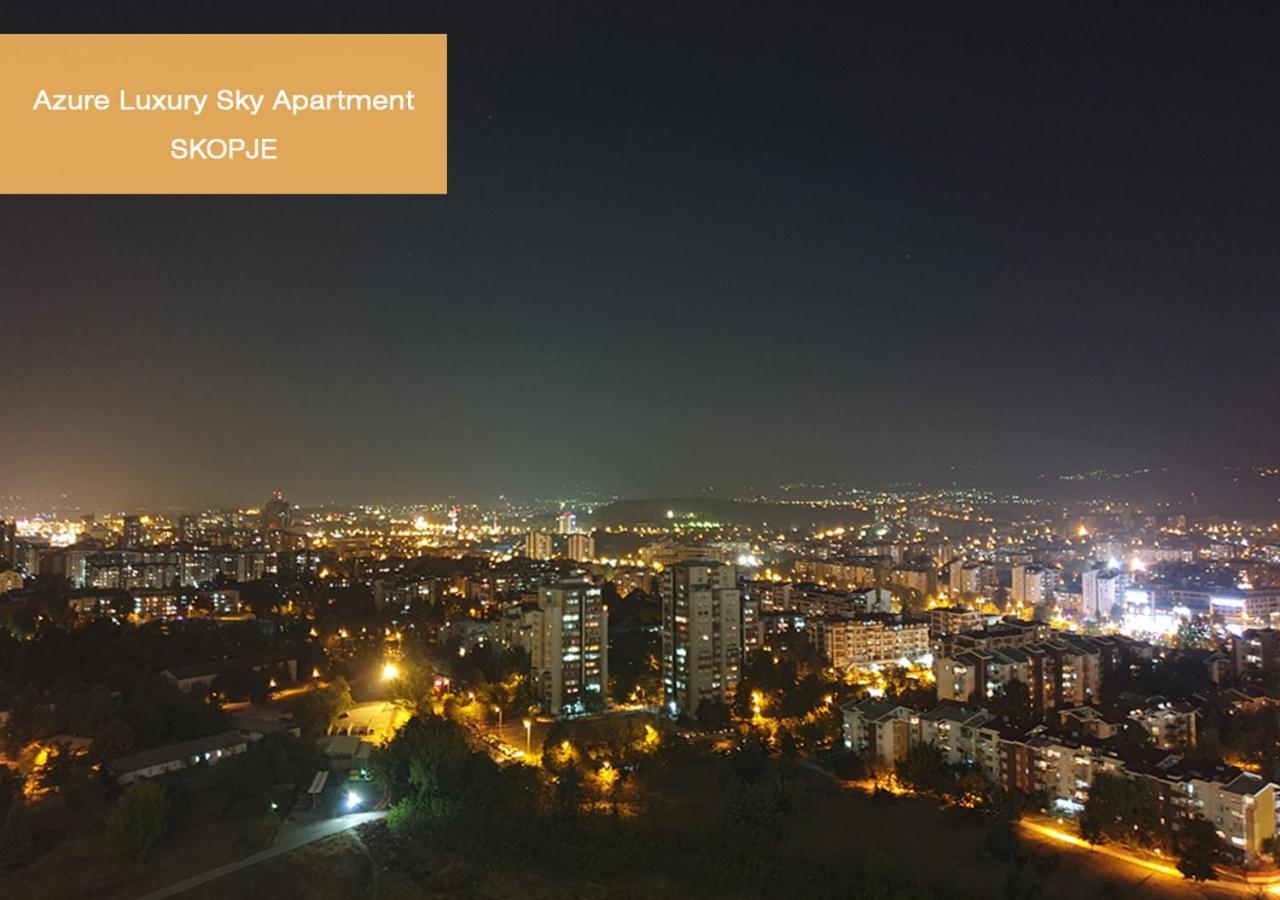 Azure Luxury Sky Apartment Skopje Eksteriør billede
