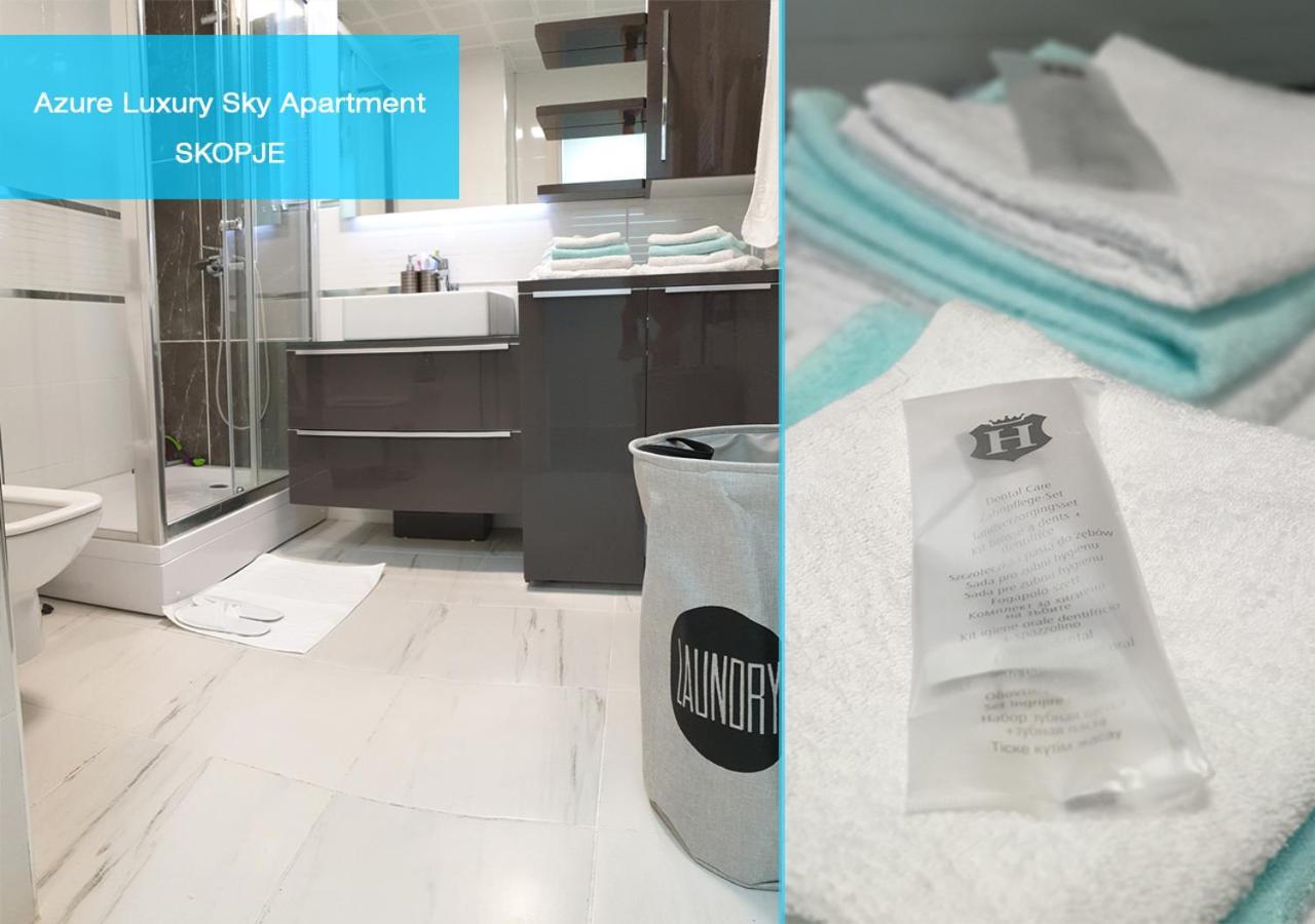 Azure Luxury Sky Apartment Skopje Eksteriør billede